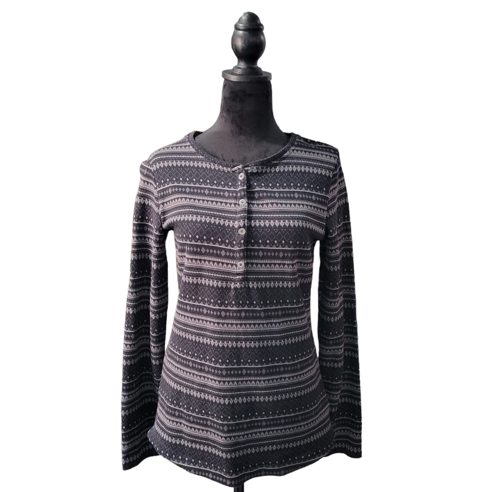 Women's Columbia Fair Isle print sweater. Sz Large.